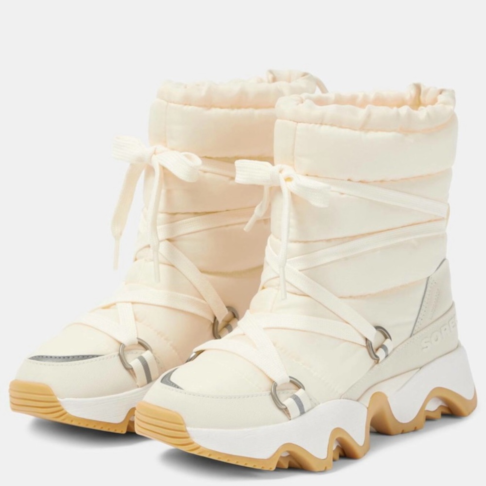 Sorel Women's Cream Winter Rain Boots